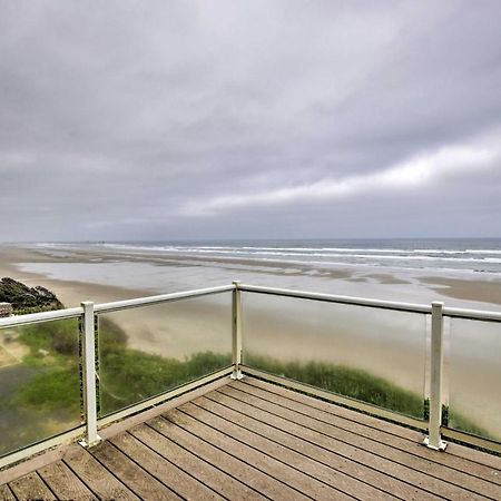 Oceanfront South Beach Home With Hot Tub And Sauna Newport Tower Eksteriør billede