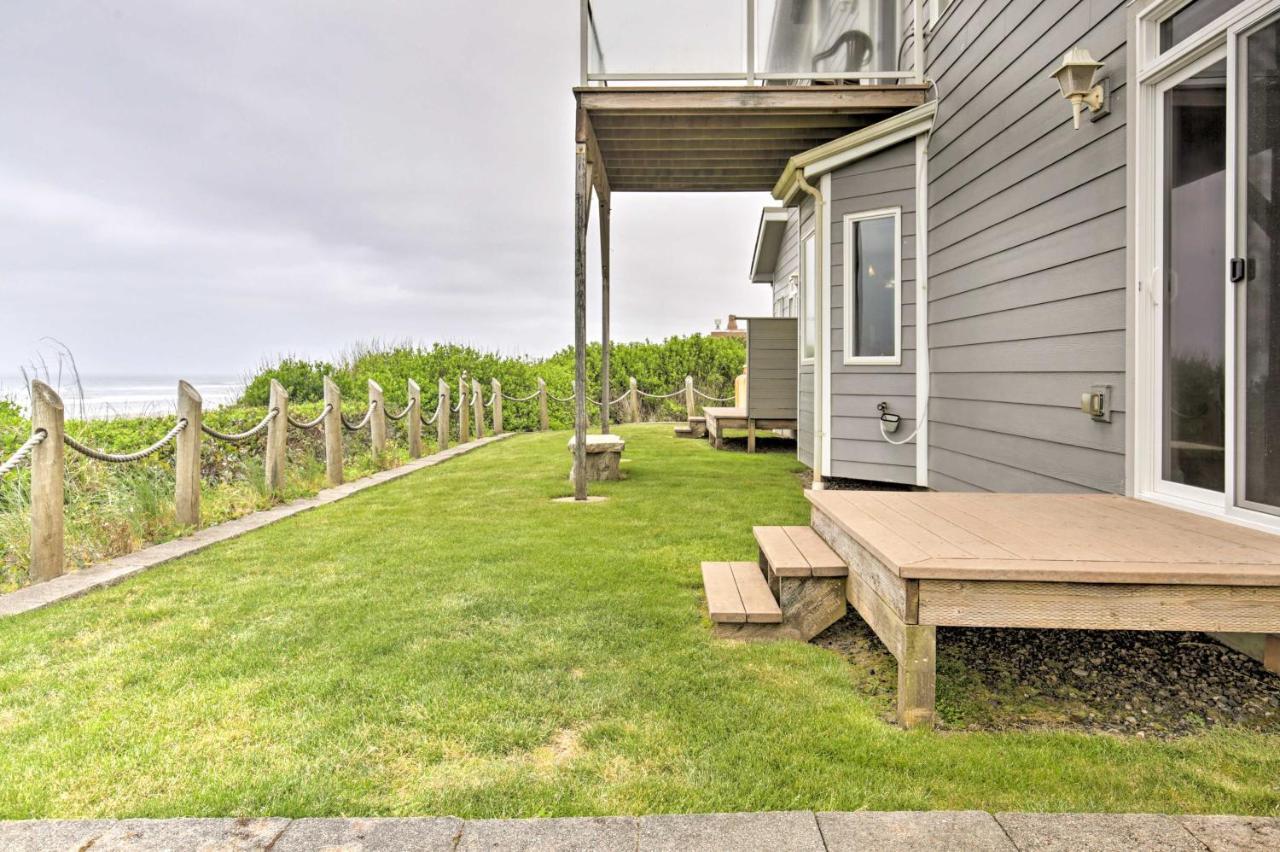 Oceanfront South Beach Home With Hot Tub And Sauna Newport Tower Eksteriør billede