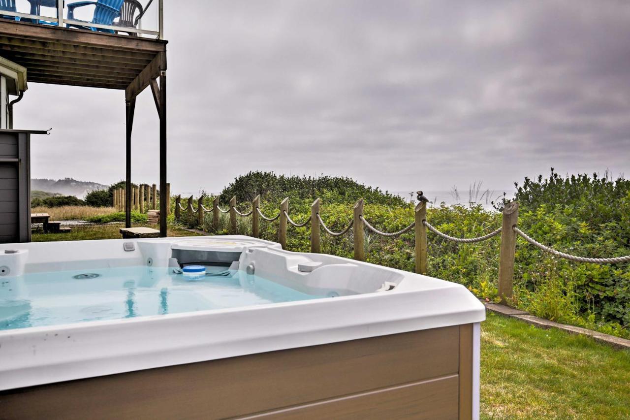 Oceanfront South Beach Home With Hot Tub And Sauna Newport Tower Eksteriør billede